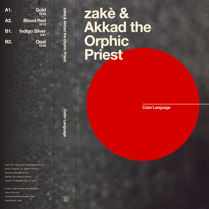 zake akkad the orphic priest past inside the present pitp ambient drone label hsp cassette