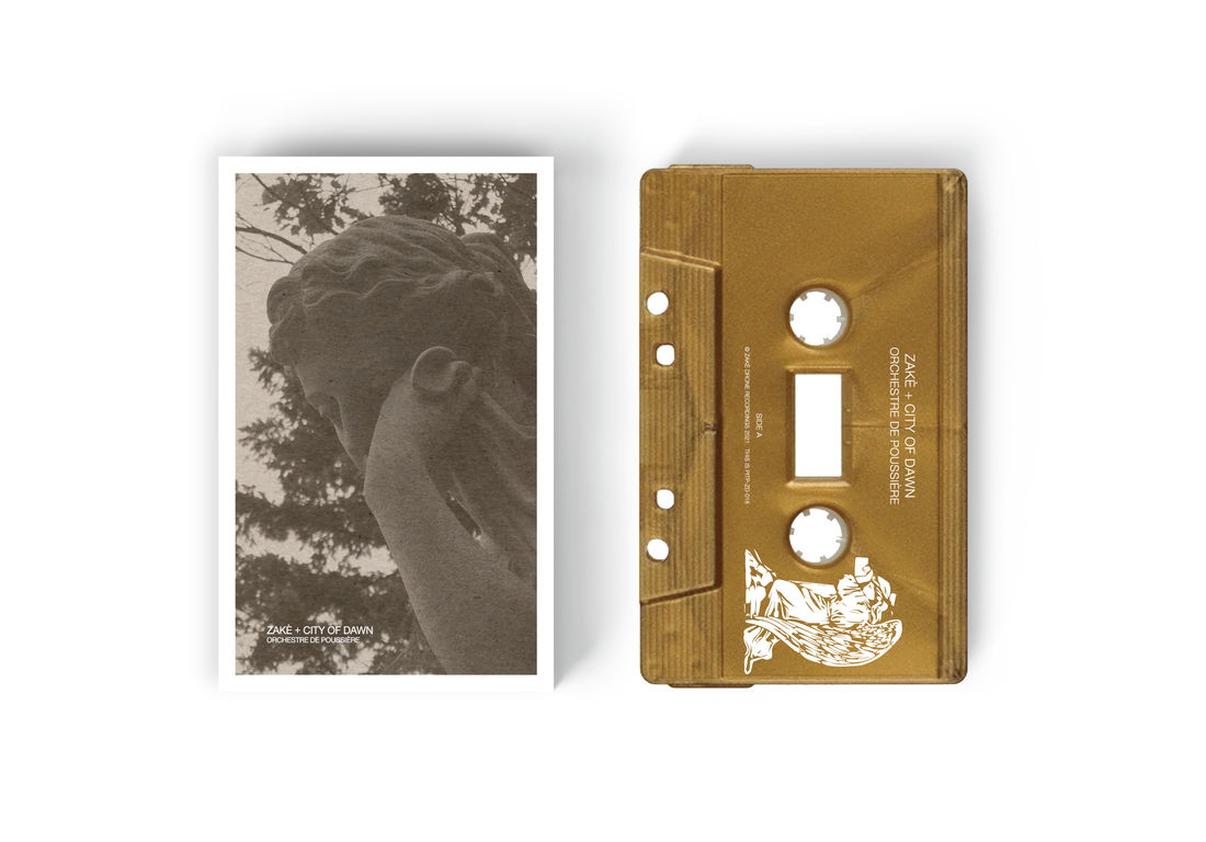 zakè & City of Dawn zake drone recordings past inside the present pitp ambient drone label dusted orchestra cassette